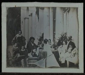 Group Portrait of Eight Members of the Circle of Eynard-Lullin